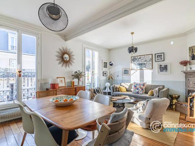 Vente Appartement 3 pièces 54 m2 Paris 18ème