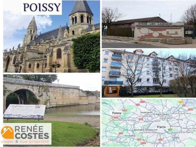 Vente Appartement 3 pièces 54 m2 Poissy