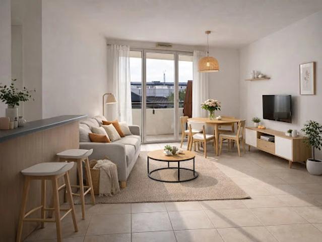 Vente Appartement 3 pièces 55.34 m2 Toulouse