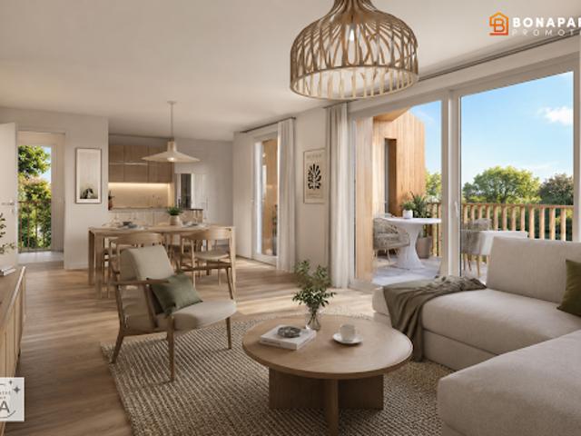 Vente Appartement 3 pièces 55 m2 Saint Martin des Champs