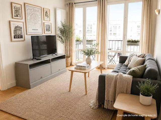 Vente Appartement 3 pièces 56.26 m2 Paris 16ème