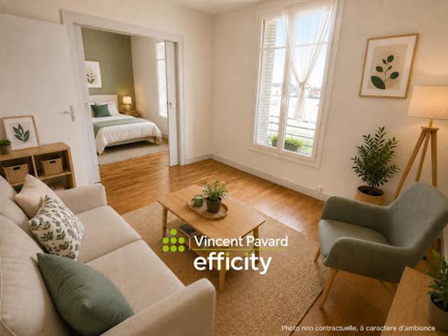 Vente Appartement 3 pièces 56.2 m2 Tours