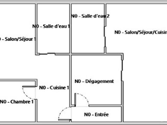 Vente Appartement 3 pièces 56 m2 Montpellier