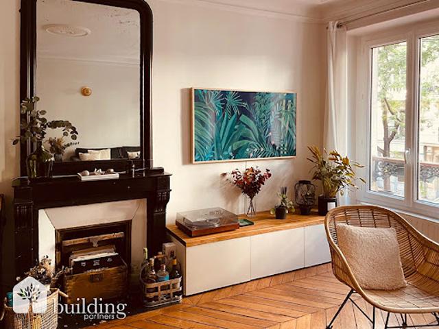Vente Appartement 3 pièces 56 m2 Paris 17ème