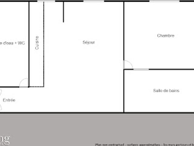 Vente Appartement 3 pièces 56 m2 Paris 17ème