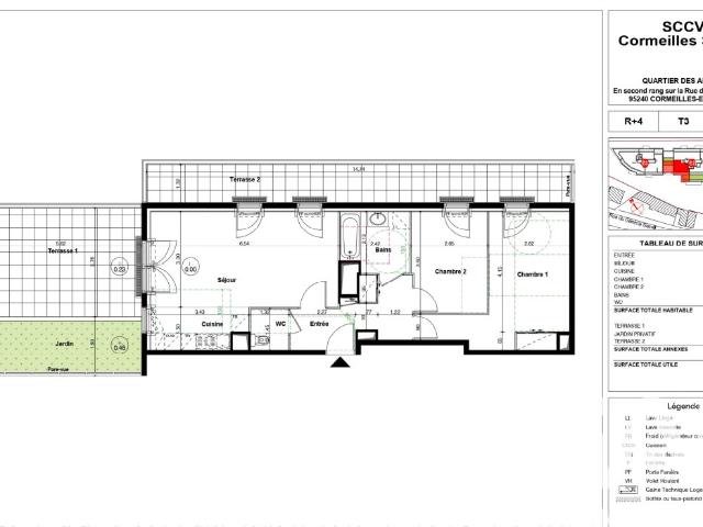 Vente Appartement 3 pièces