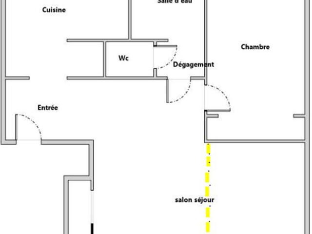 Vente Appartement 3 pièces