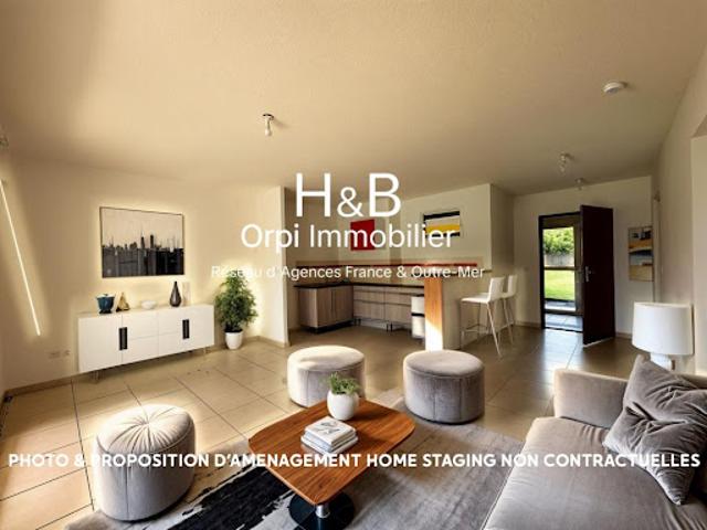 Vente Appartement 3 pièces 58.38 m2 Le robert