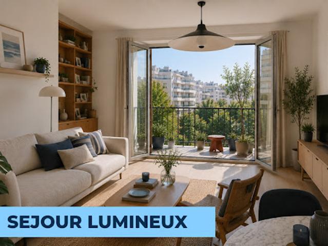 Vente Appartement 3 pièces 58 m2 Paris 18ème