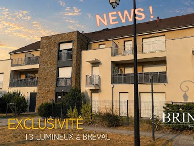 Vente Appartement 3 pièces 59.49 m2 Bréval