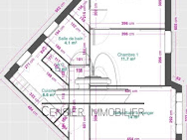 Vente Appartement 3 pièces 59.96 m2 Paris 13ème