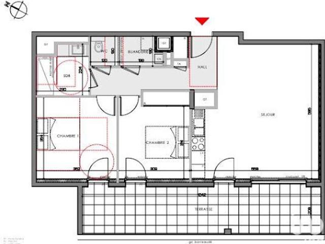 Vente Appartement 3 pièces 59 m2 Eybens