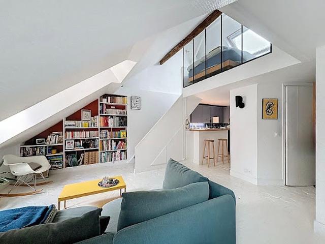 Vente Duplex 3 pièces 59 m2 Paris 17ème