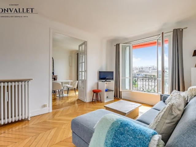 Vente Appartement 3 pièces 63.54 m2 Paris 15ème