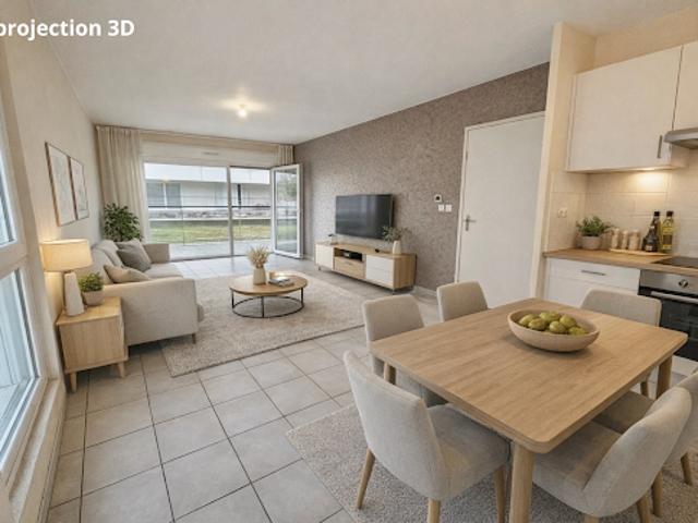 Vente Appartement 3 pièces 63.5 m2 La Riche