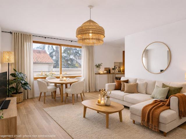 Vente Appartement 3 pièces 63.71 m2 Lyon 3ème
