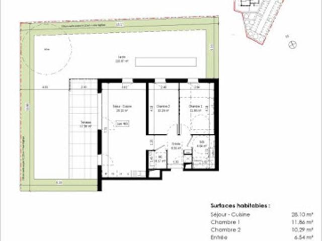Vente Appartement 3 pièces 63 m2 Colmar