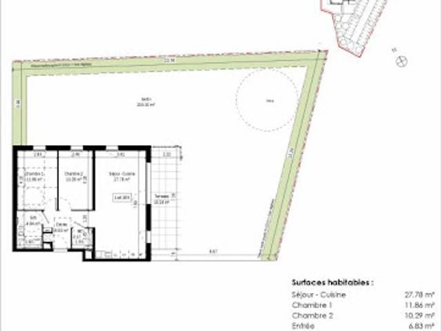 Vente Appartement 3 pièces 63 m2 Colmar