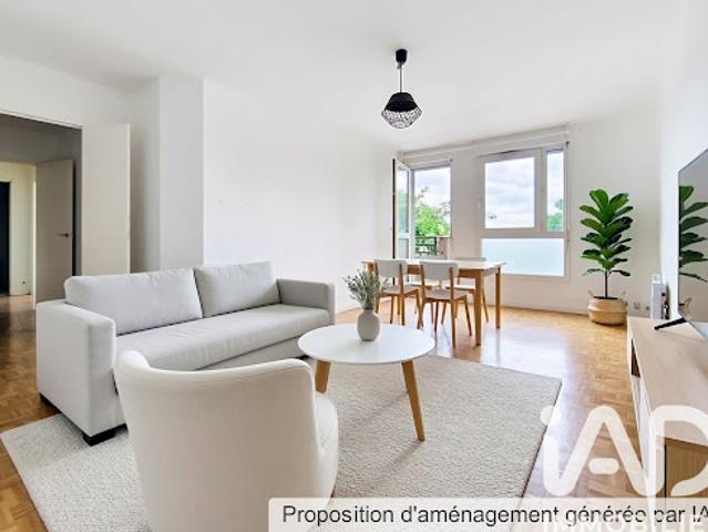 Vente Appartement 3 pièces 63 m2 Le kremlin bicetre