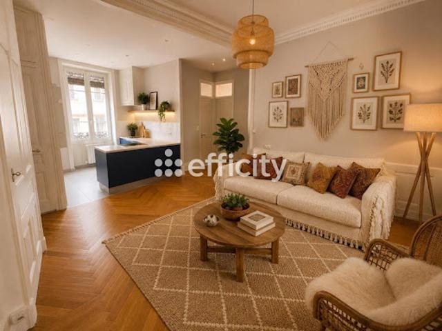 Vente Appartement 3 pièces 63 m2 Lyon 6ème