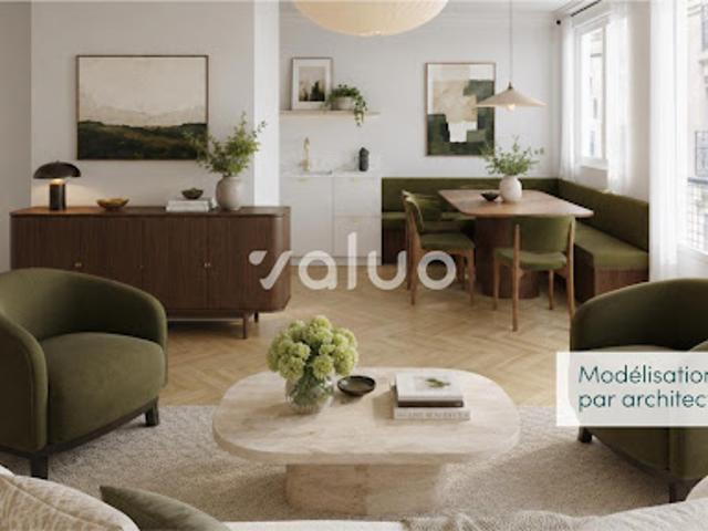Vente Appartement 3 pièces 63 m2 Paris 15ème