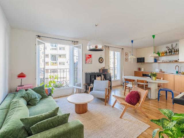Vente Appartement 3 pièces 63 m2 Paris 18ème