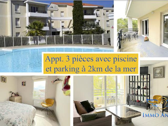 Vente Appartement 3 pièces 63 m2 Royan