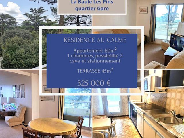 Vente Appartement 3 pièces 60.32 m2 La Baule Escoublac