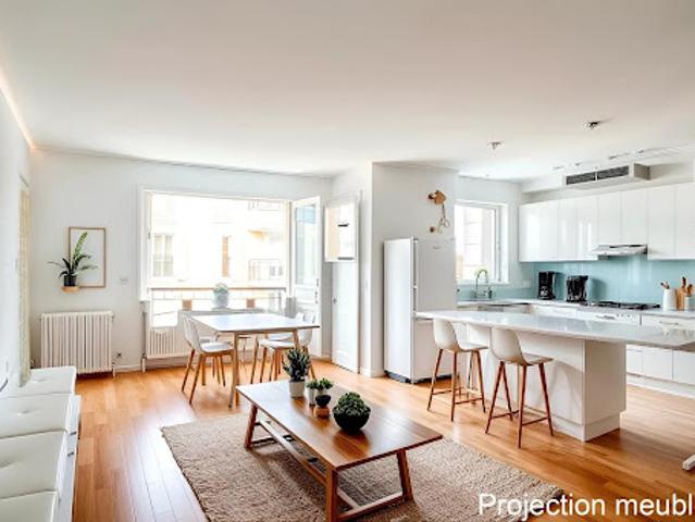 Vente Appartement 3 pièces 60 m2 Villeneuve la Garenne
