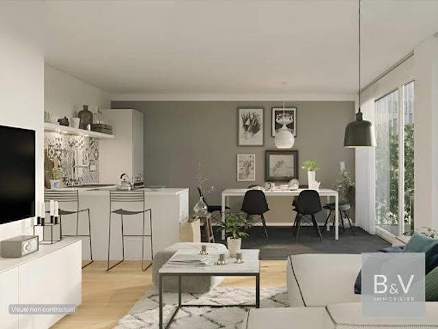 Vente Appartement 3 pièces 60 m2 Biot