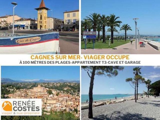 Vente Appartement 3 pièces 60 m2 Cagnes sur Mer