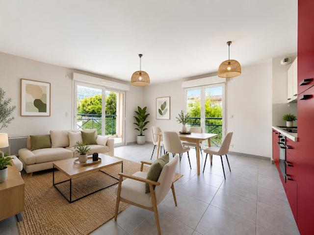 Vente Appartement 3 pièces 60 m2 Grasse
