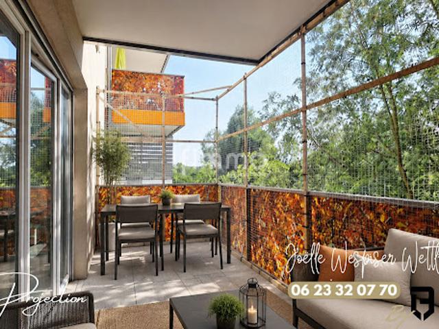 Vente Appartement 3 pièces 60 m2 Lingolsheim