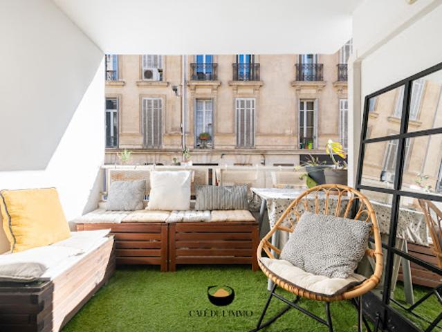 Vente Appartement 3 pièces 60 m2 Marseille 6ème