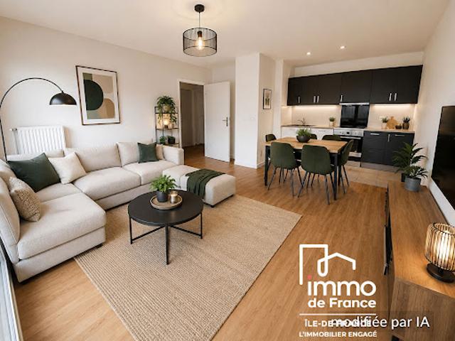 Vente Appartement 3 pièces 61.92 m2 Palaiseau