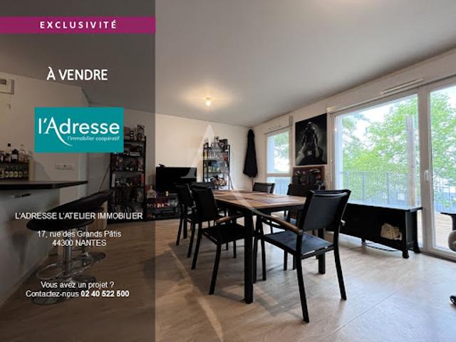 Vente Appartement 3 pièces 61.31 m2 Nantes