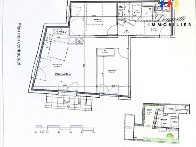 Vente Appartement 3 pièces 61 m2 Touques