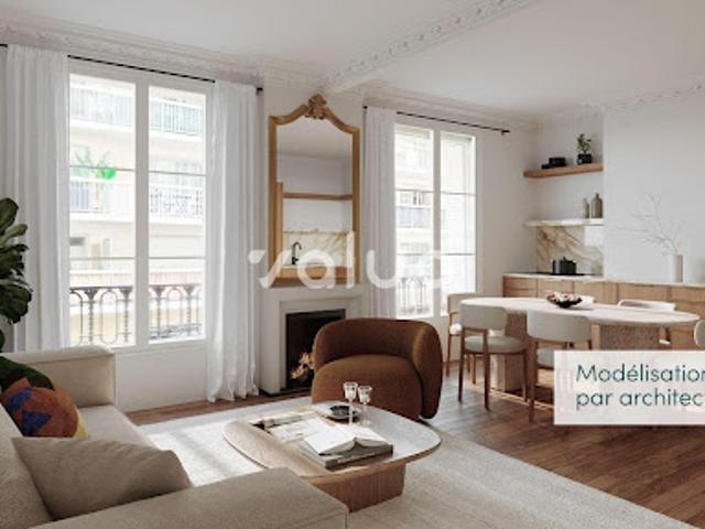 Vente Appartement 3 pièces 61 m2 Paris 15ème