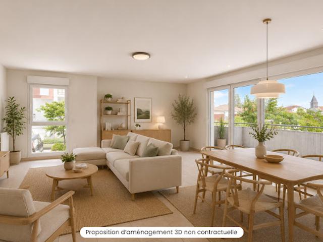 Vente Appartement 3 pièces 62.48 m2 Prévessin Moëns