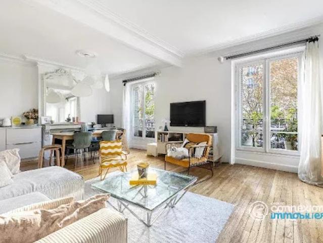 Vente Appartement 3 pièces 62.71 m2 Paris 18ème