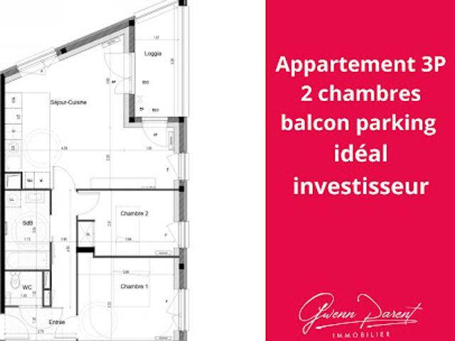 Vente Appartement 3 pièces 62.75 m2 Palaiseau