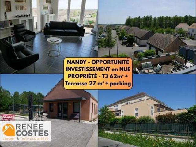 Vente Appartement 3 pièces 62 m2 Nandy