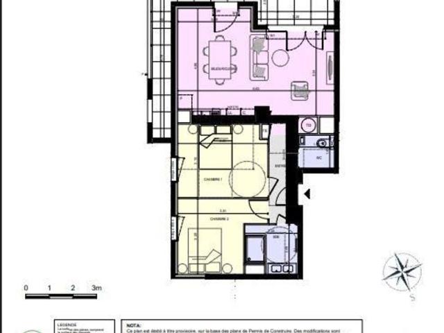 Vente Appartement 3 pièces
