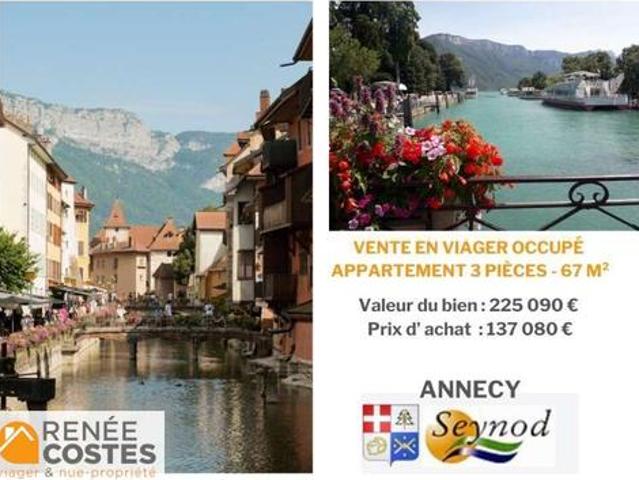 Vente Appartement 3 pièces 67 m2 Annecy