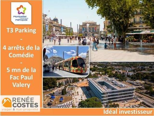 Vente Appartement 3 pièces 67 m2 Montpellier
