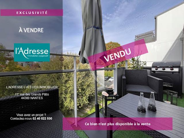 Vente Appartement 3 pièces 67 m2 Nantes