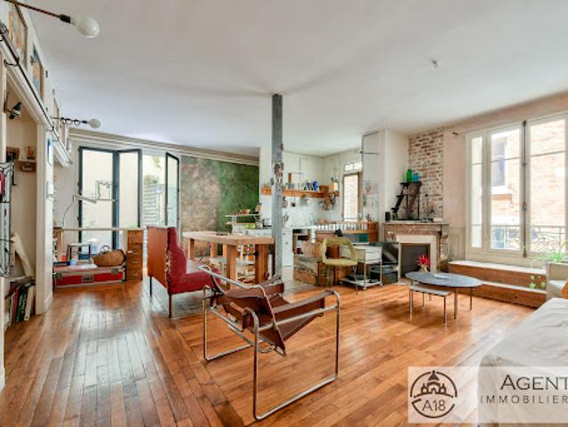 Vente Appartement 3 pièces 67 m2 Paris 18ème