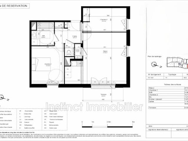 Vente Appartement 3 pièces 64.64 m2 Guilvinec