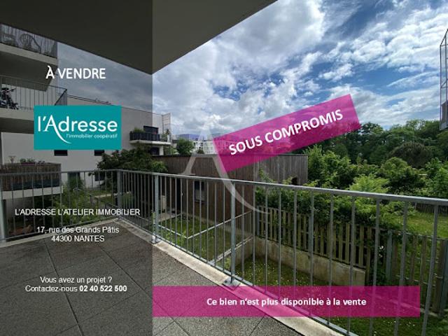 Vente Appartement 3 pièces 65.51 m2 Nantes