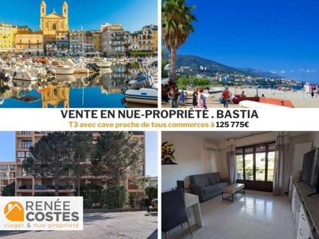 Vente Appartement 3 pièces 65 m2 Bastia